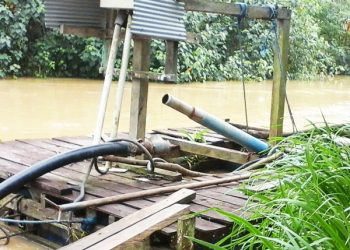 Pipa Intake Patah, PDAM Bengalon Stop Produksi 