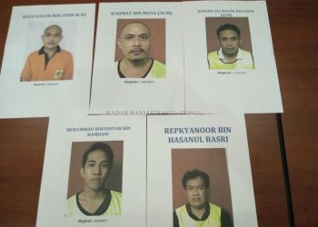 Lima Napi yang Kabur dari Lapas Masih Buron