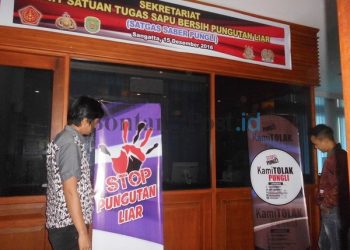 LHO!!! Sudah Dikukuhkan, Sekretariat Saber Pungli Justru Kosong