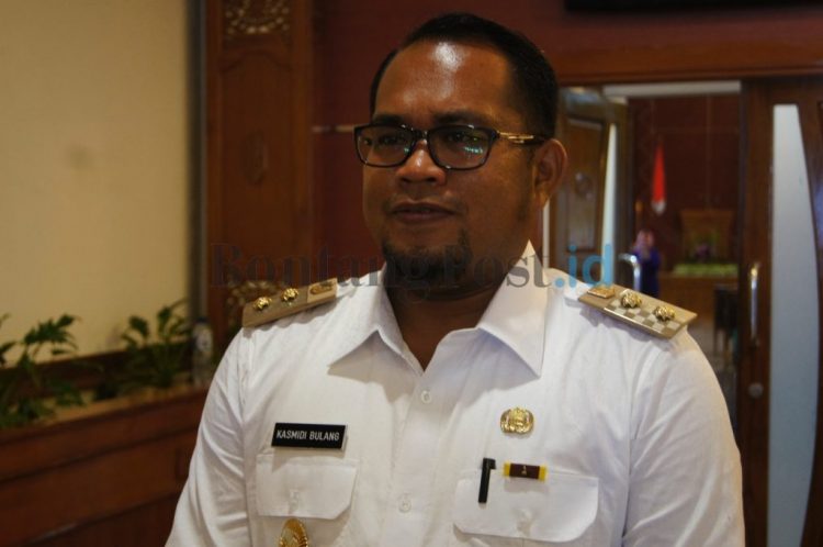 Wakil Bupati Kutim Kasmidi Bulang( Dirhanuddin/Radar Kutim)