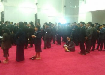 Ada 502 Nama yang Dibacakan, Pejabat yang Dilantik Tampak Lelah