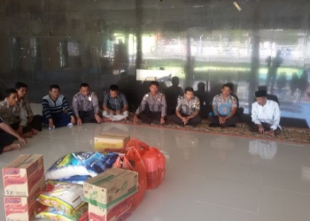 Angkatan 19/DTT Polres Bontang Rayakan HUT ke-16 dengan Berbagi Pada Anak Yatim