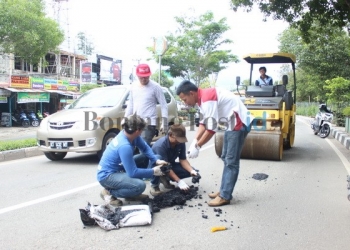 Tak Ada Anggaran, DPUPR Gunakan Bahan Sisa Tahun Lalu