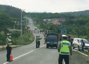 Jelang Kunjungan Presiden, Polres Gelar Razia Kendaraan