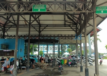 Sopir Bus Tinggalkan Terminal Bontang