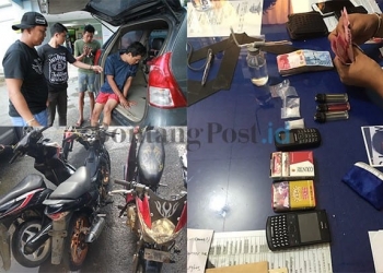 Berusaha Kabur, Penadah Motor Rangkap Pengedar Narkoba Dilumpuhkan