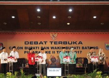 Debat Paslon Putaran II Terasa Nyaman