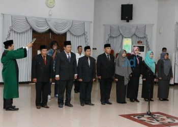 Delapan Pejabat Pemkot Bontang Ikuti Pelantikan Susulan