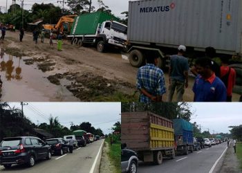 Ini Penyebab Antrean Kendaraan Mengular di Tanah Datar 
