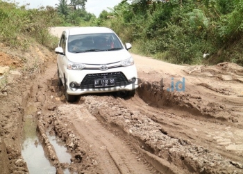 Jalan Sangatta-Ranpul Rusak Parah 