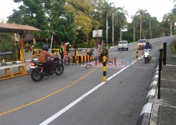 Bagi Pengendara yang Memasuki Area PC VI PKT, Wajib Tinggalkan Identitas 