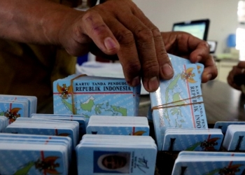 Blangko KTP-el Masih Proses Lelang