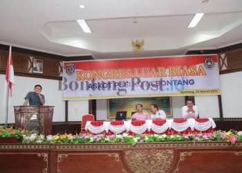 Terpilih Aklamasi, Andi Faisal Pimpin PSSI Bontang 