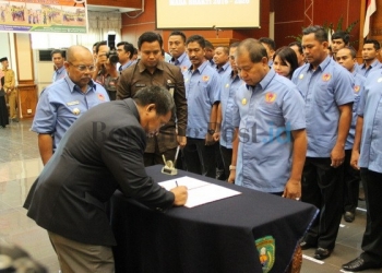 Kepengurusan KONI Kutim Resmi Dilantik