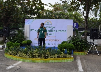 PT KMU Gelar Upacara HUT ke-5 