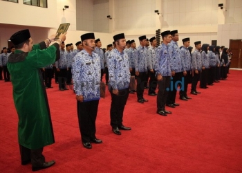 109 CPNS Ikuti Pengambilan Sumpah