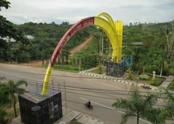 Gerbang ‘Selamat Datang’ Hampir Rampung