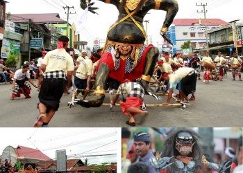 Jelang Nyepi, Ogoh-ogoh Diarak