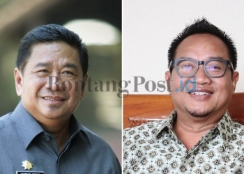 Yusran Aspar dan Abah Nanang Saling Membayangi