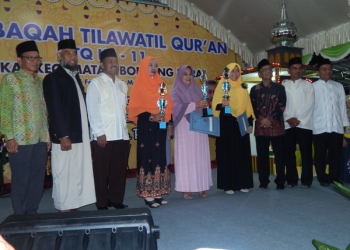 MTQ Bontang Barat Resmi Ditutup 