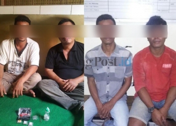 Lagi, Empat Pelaku Narkoba Ditangkap