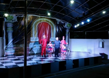 Bupati Hadirkan Teater Mamanda di Rujab