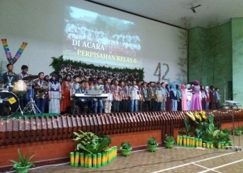 SD Vidatra Wisuda 122 Siswa, Gelar Perpisahan Siswa Kelas VI 