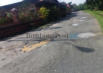Jalan HOP Badak LNG  Butuh Perhatian, Forum RT Kelurahan Gunung Telihan Meminta Perbaikan 