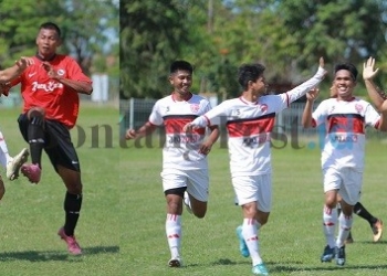 Kemenangan Perdana, Bontang FC Gilas Sendawar 3-0 