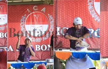 Hebohnya ‘Bontang Pizza Day’ Garapan ICA Bontang dan Hotel Bintang Sintuk 