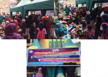 200 Paket Ludes Terjual, Dari Gelaran Bazar Sembako dan Baju Murah RS Amalia