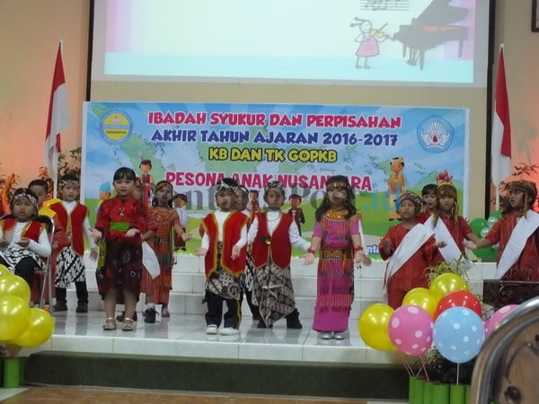 Pelepasan KB dan TK GOPKB, Kembangkan Budaya Nasional Sejak Dini 