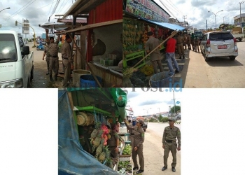 Mbalelo, PKL ‘Dihambur’ Satpol 