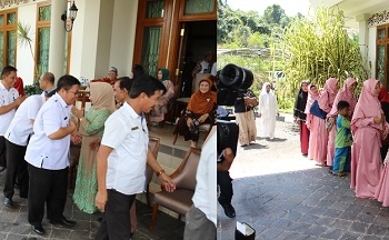 Gelar Halalbihalal di Pendopo