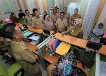 Hari Pertama Masuk Kerja Wali Kota dan Wawali Sidak PNS, Tidak Ada yang Bolos 