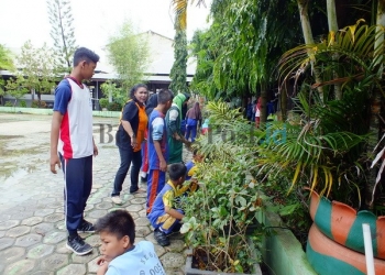 Bukan Lagi MOS, Tutup PLS dengan Bakti Sosial