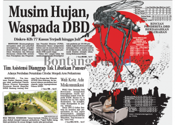 Musim Hujan, Waspada DBD