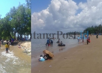Dikunjungi Ribuan Wisatawan, Pantai Jepu-Jepu Jadi Favorit Libur Lebaran  
