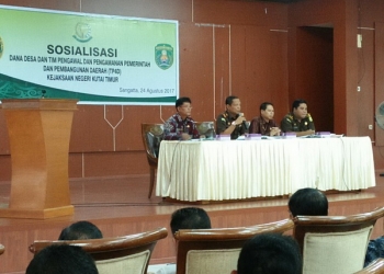 Kawal Anggaran Desa, Kejari Gelar Sosialisasi