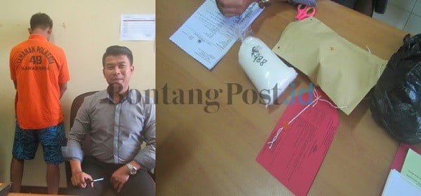 Coba Kabur, Pengedar Sabu Didor Polisi