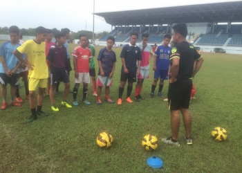 Bontang U-15 Panaskan Pemain