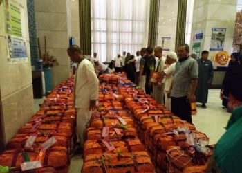 Jemaah Bontang Bersiap Pulang