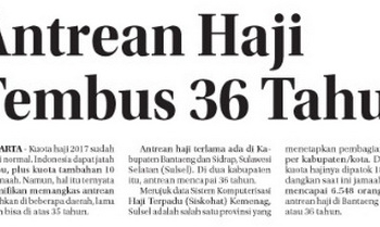 Ketika Panggilan Berhaji Datangnya Mendadak (1) Dapat Visa Menjelang Bandara Jeddah Tutup