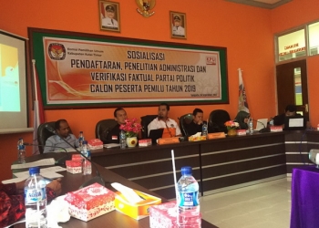 Sosialisasikan Masalah Pemilihan Umum, KPU Undang Parpol dan Panwas 
