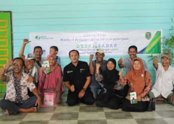 BPJS Ketenagakerjaan Bontang Sosialisasi Program Desa Sadar Jaminan Sosial