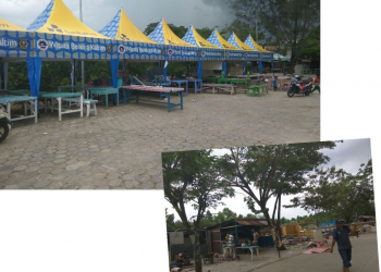Penataan, Warung Sarabba Berbas Pantai Dibongkar