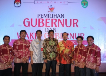 Hadiri Peluncuran Tahapan Pilgub , Basri Rase : “Tak Ada Masalah Anggaran dan Kesekretariatan”