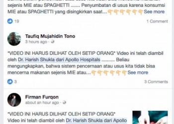 HOAX!!! Menakut-nakuti Penggemar Mi dan Spageti