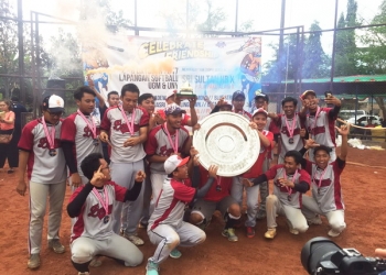 HEBAT!!! Kandaskan Baladewa 9-1, Softball Bontang Berhasil Juara 