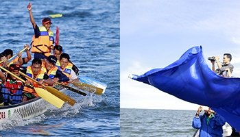 Pupuk Kaltim Dukung Lomba Perahu Naga